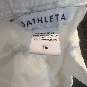 Athleta Classic White Apparel